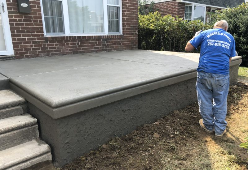 Philadelphia Concrete Porches, Marcello Family Cement Work