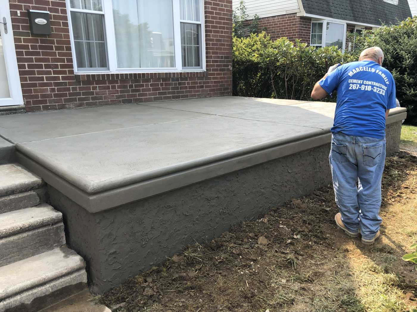 Concrete Porch Remove Replace