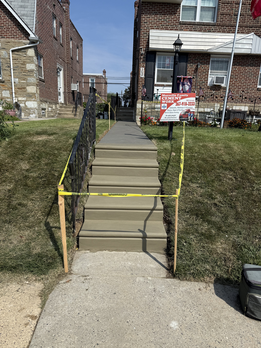 NE Philly concrete Steps And Walkway