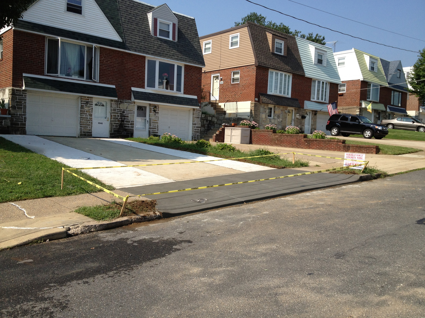 Concrete Driveway And Apron