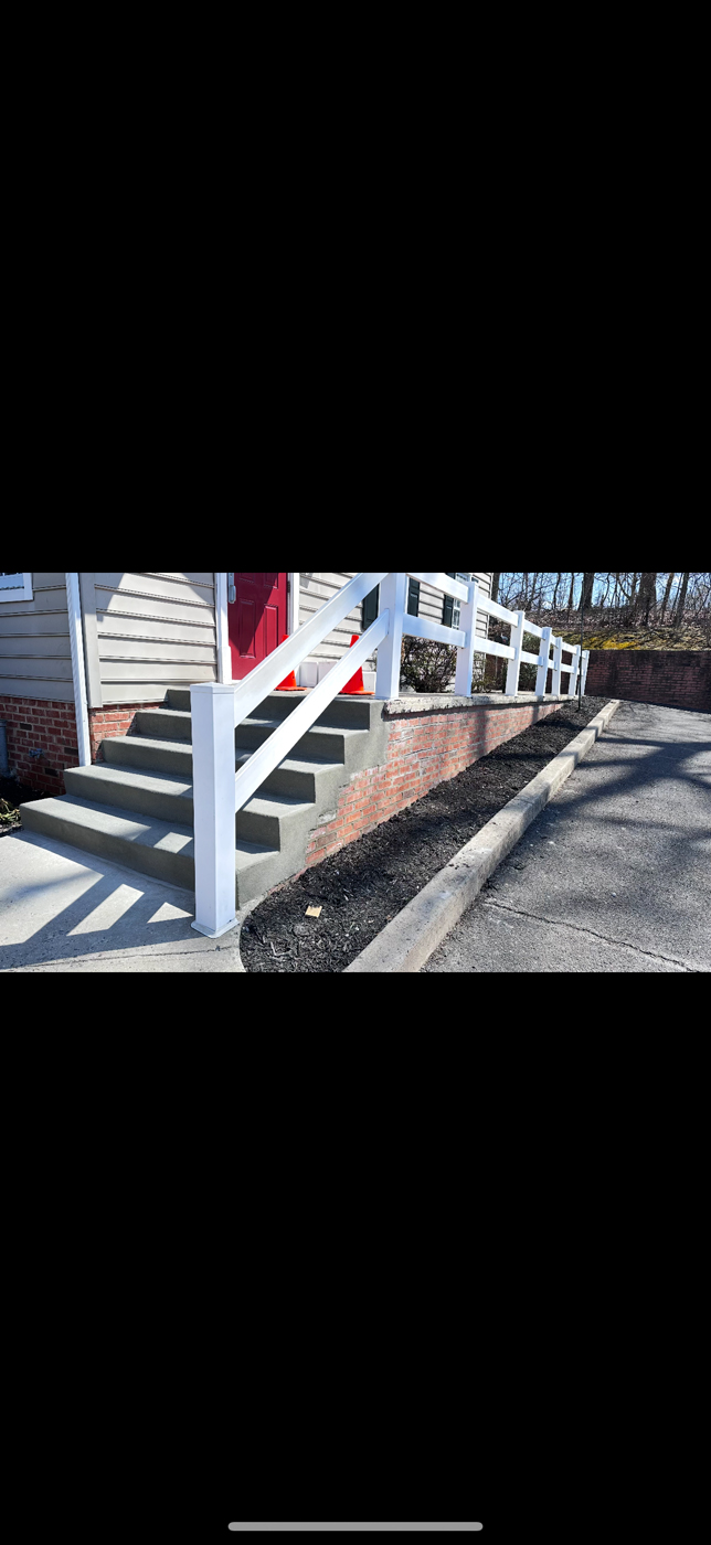 Concrete Steap Replacement To Landing