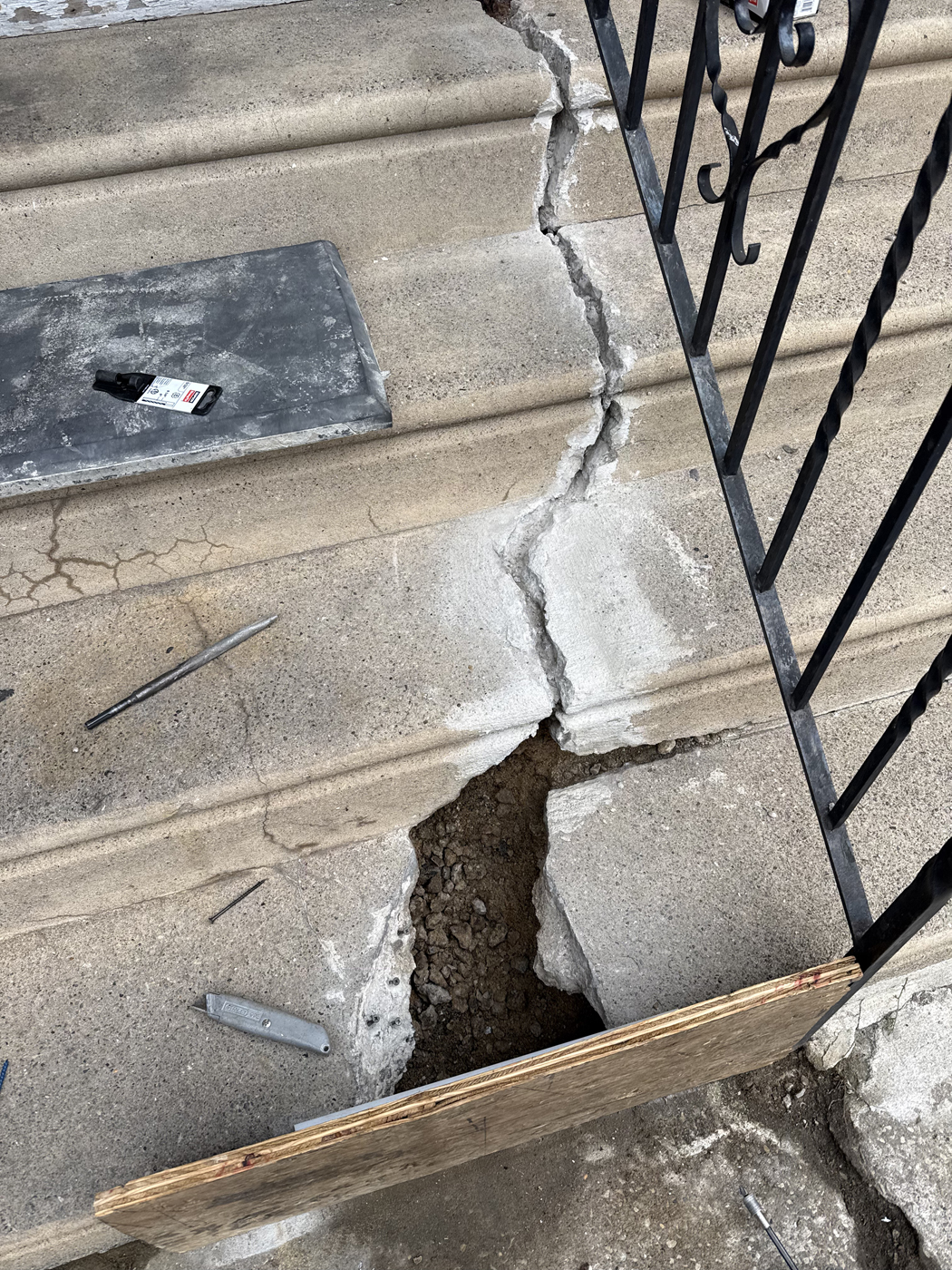 Concrete Steps Patching