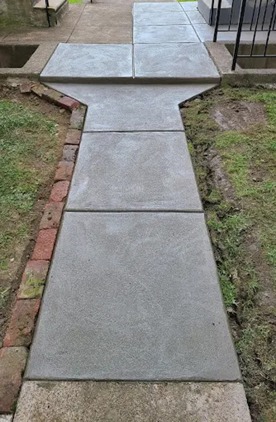 Concrete Walkway