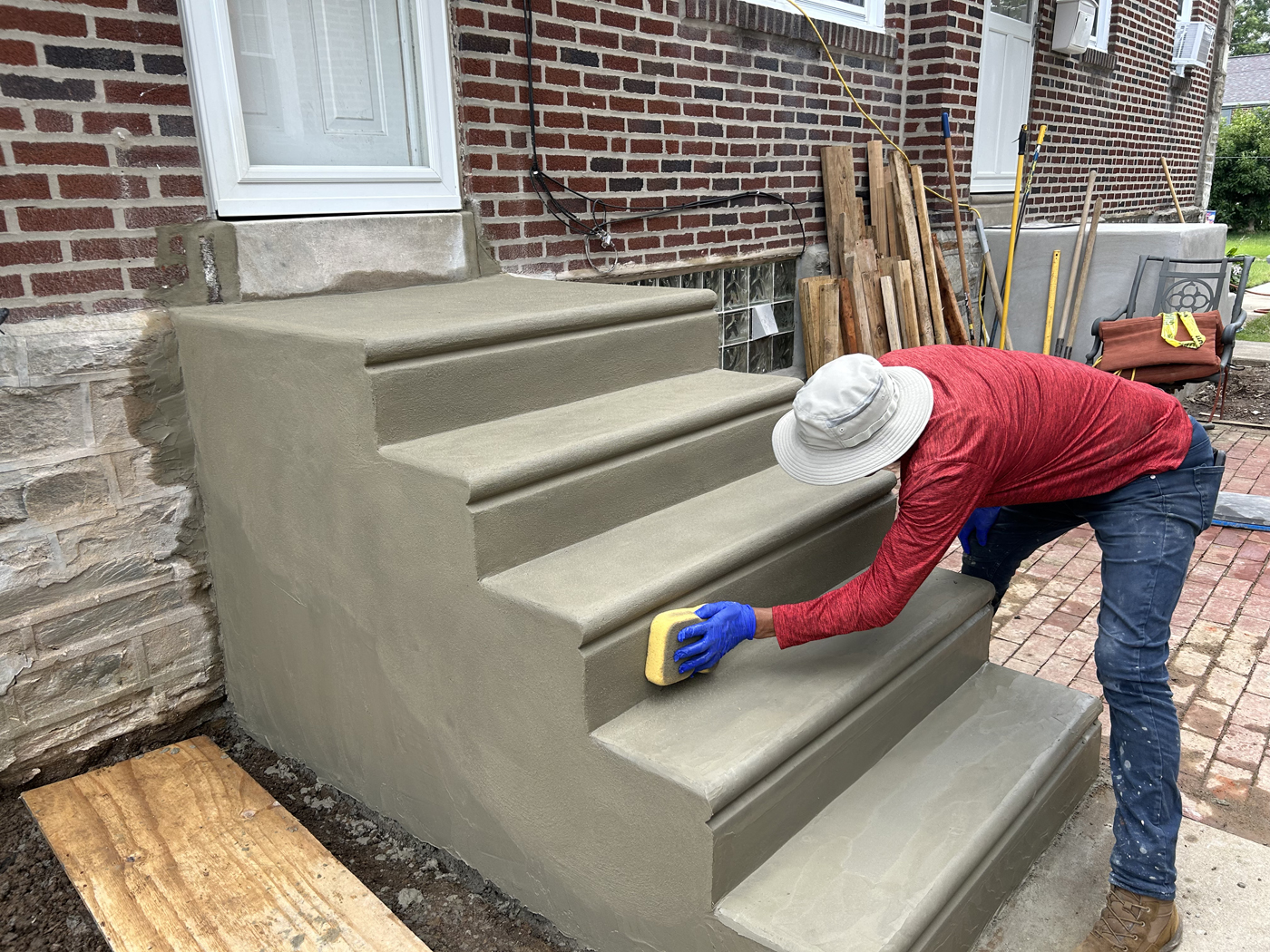 NE Philly Bullnose concrete Steps Replacement