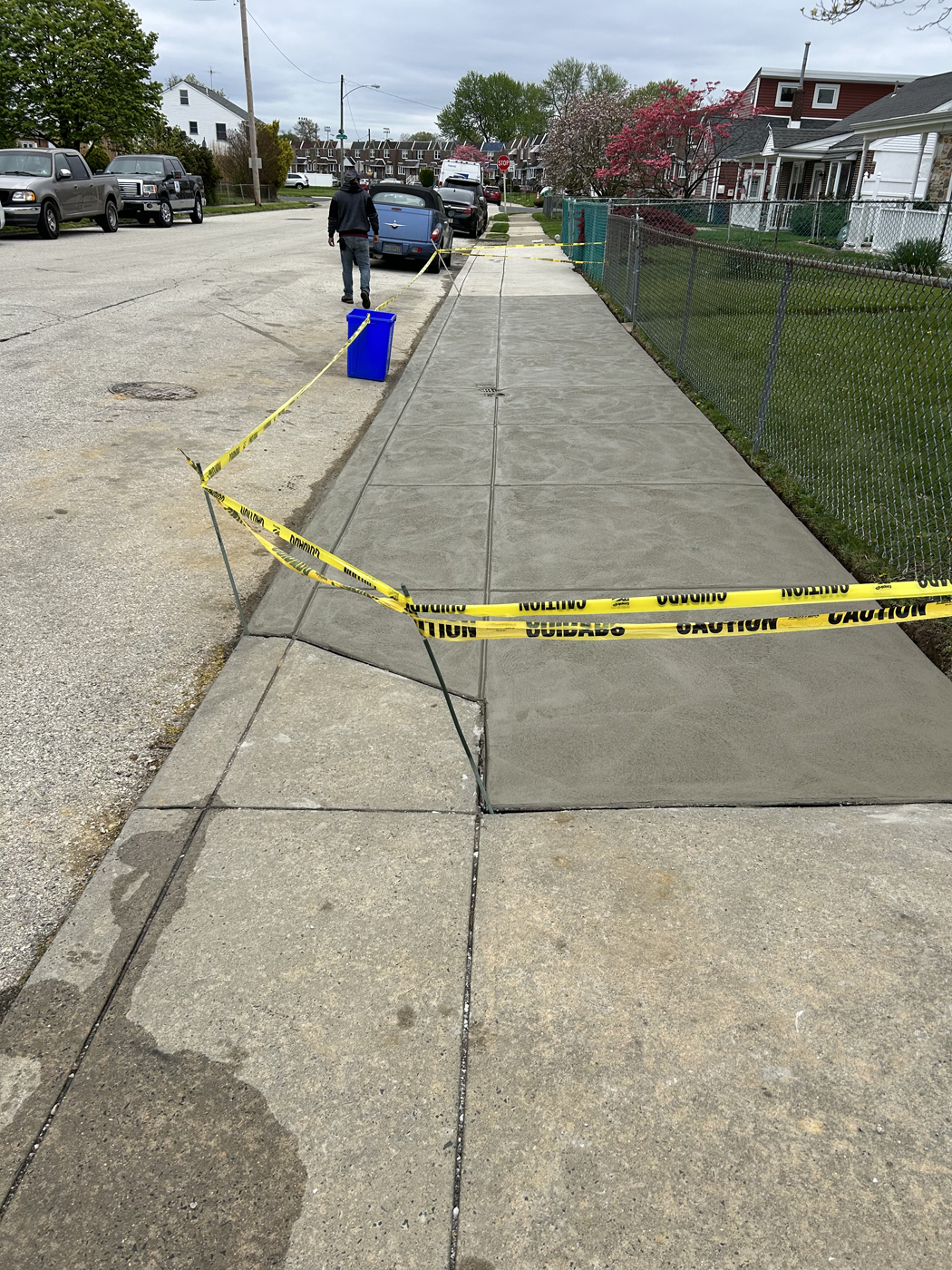 NE Philly concrete Sidewalk Replace
