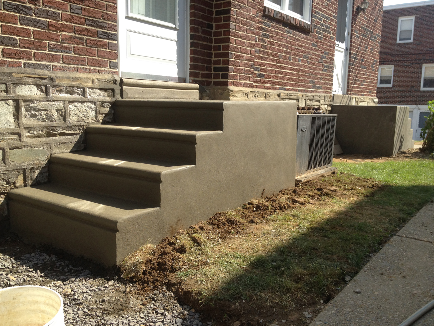 NE Philly concrete Steps