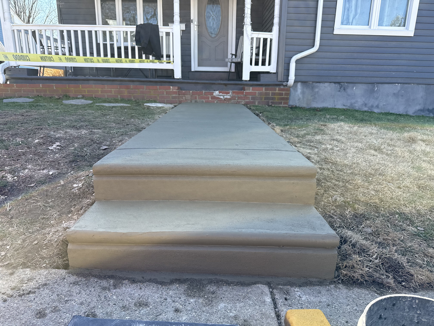 NE Philly concrete Walkway And Steps Replace