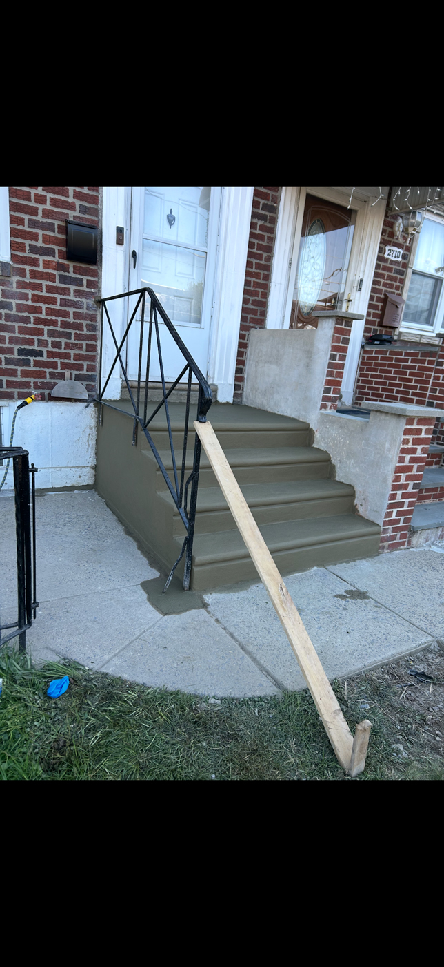 Philly concrete Steps Replacement