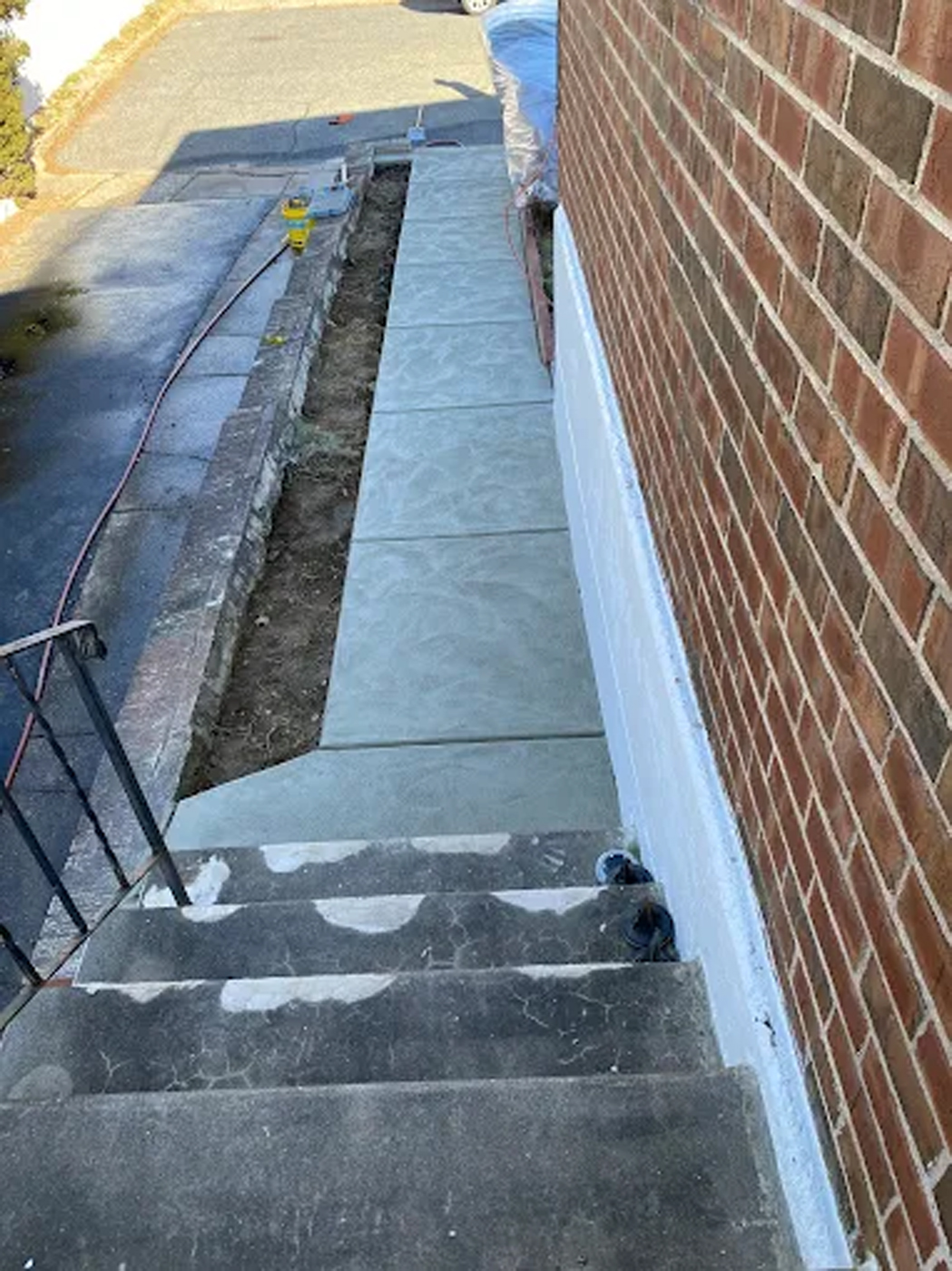 Philly concrete Walkway