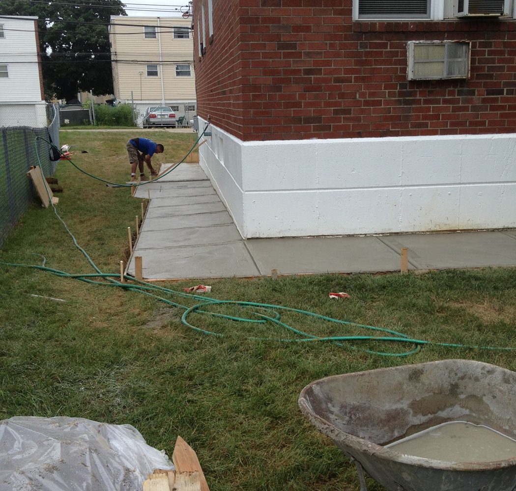 Concrete flatwork by Marcello Family Cement Work in Philadelphia