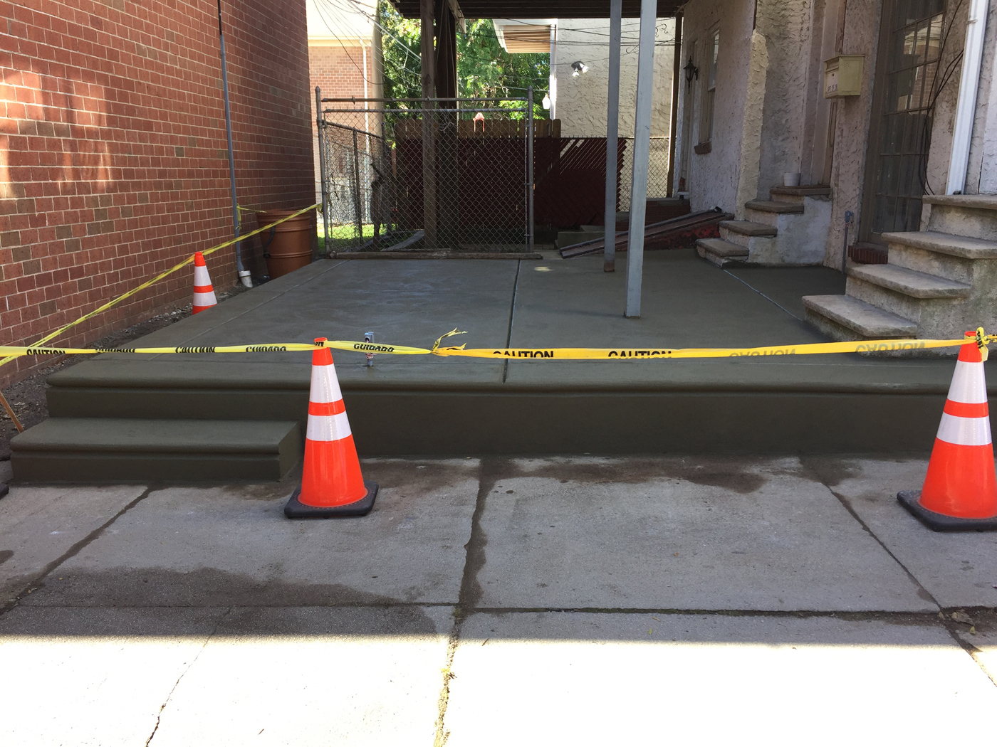 Philly Porch And Steps Replace concrete