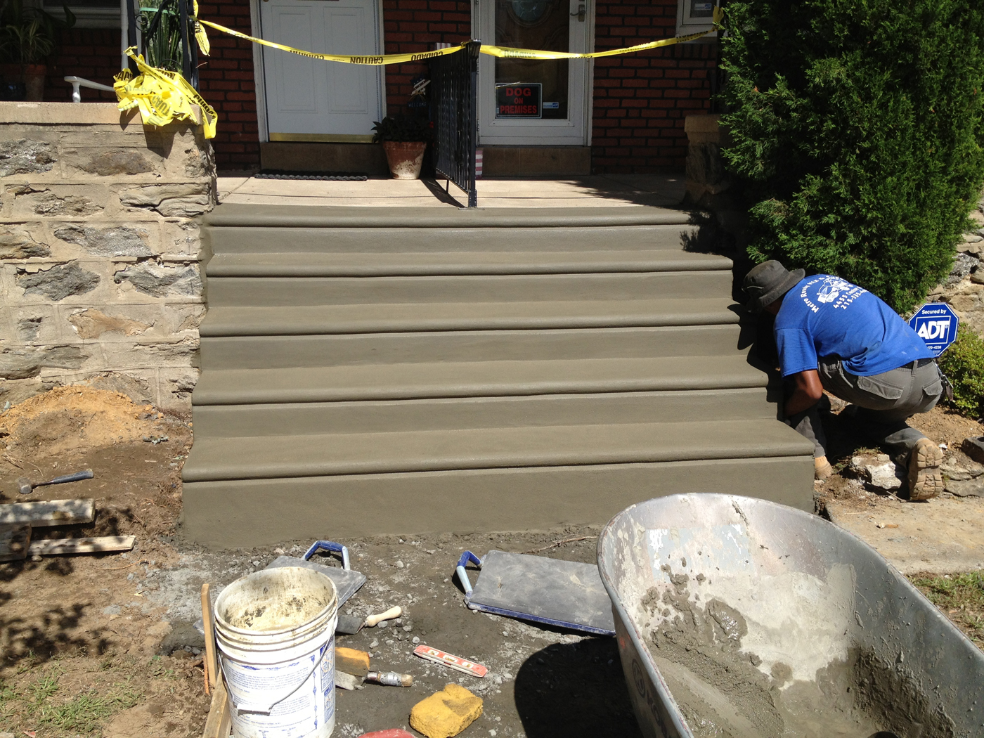 Philly Twin Steps concrete Replacement